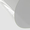 bordbeskytter Ø 100 cm 1,6 mm PVC transparent