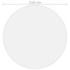 bordbeskytter Ø 110 cm 2 mm PVC transparent