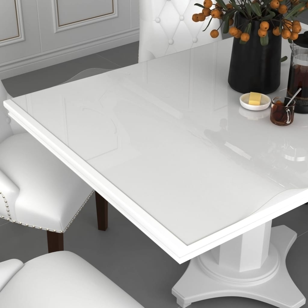 bordbeskytter 100x60 cm 2 mm PVC transparent