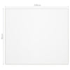 bordbeskytter 100x90 cm 2 mm PVC mat