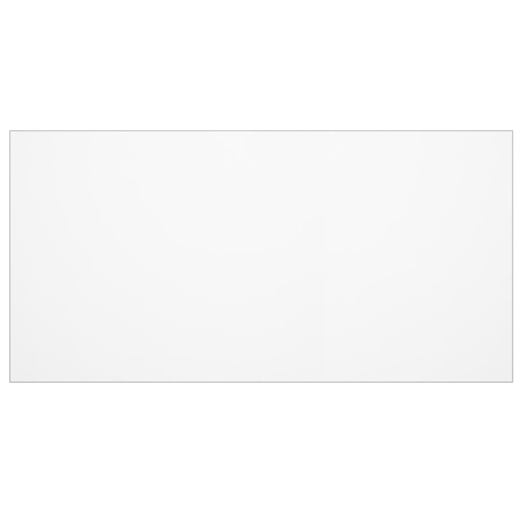 bordbeskytter 120x60 cm 2 mm PVC transparent