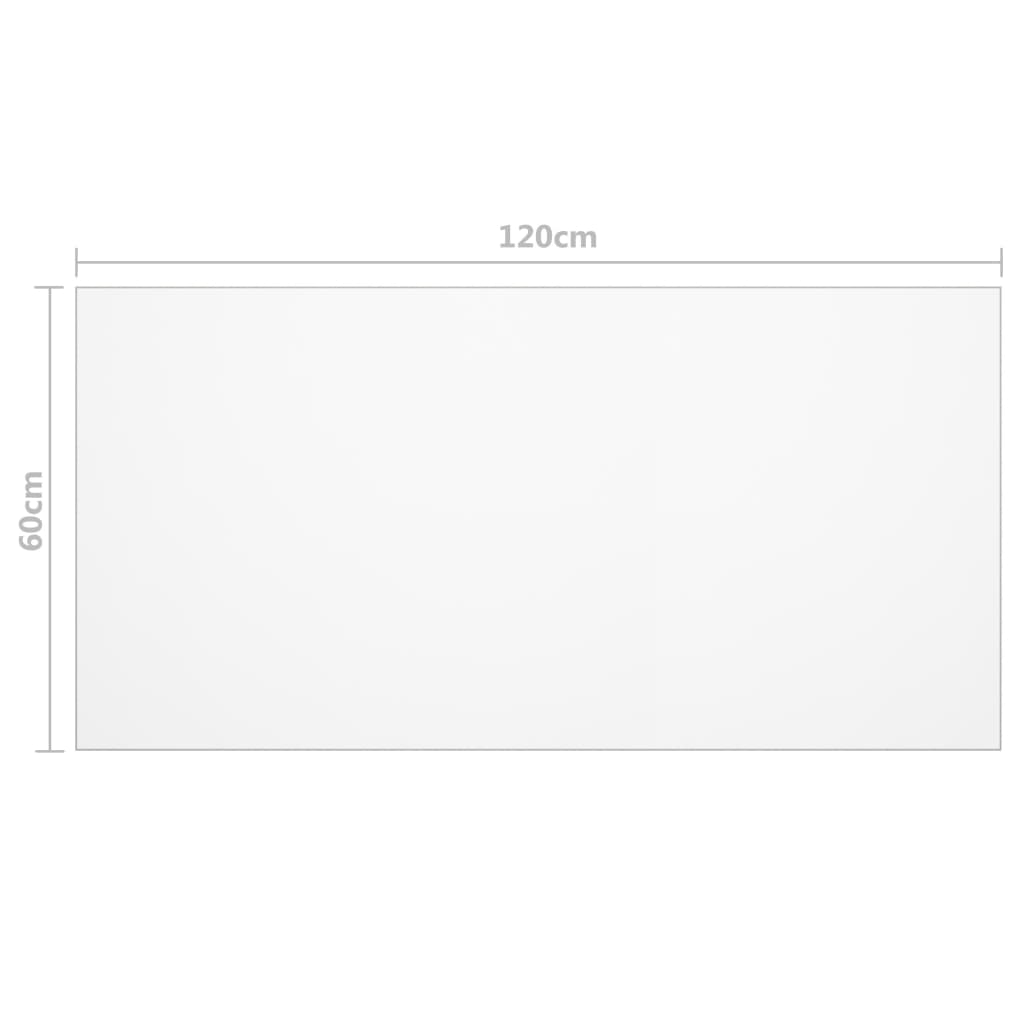 bordbeskytter 120x60 cm 2 mm PVC mat