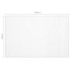 bordbeskytter 140x90 cm 2 mm PVC transparent