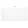 bordbeskytter 200x100 cm 2 mm PVC transparent