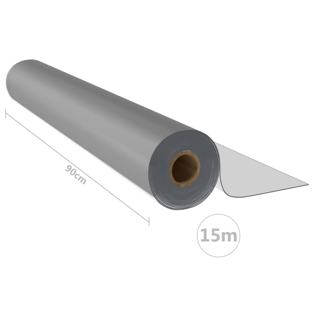 bordbeskytterrulle 0,9x15 m 2 mm PVC mat