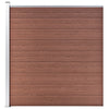 havehegn 1564 x 186 cm WPC brun