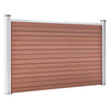 havehegn 872 x 106 cm WPC brun