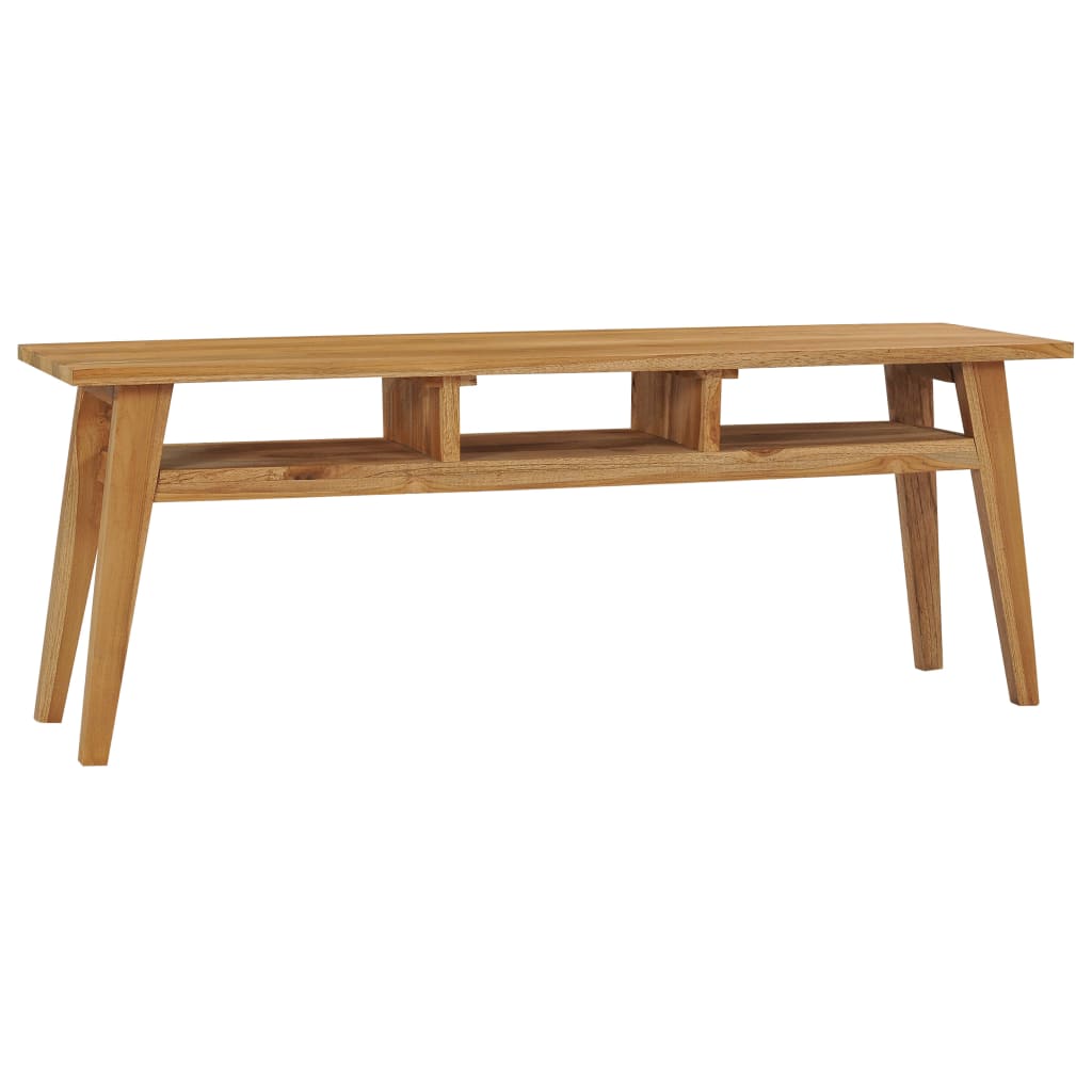 tv-skab 120x35x45 cm massivt teaktræ