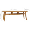 tv-skab 120x35x45 cm massivt teaktræ