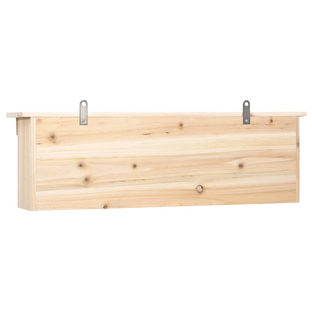 spurvehus med 5 rum 68x15x21 cm fyrretræ
