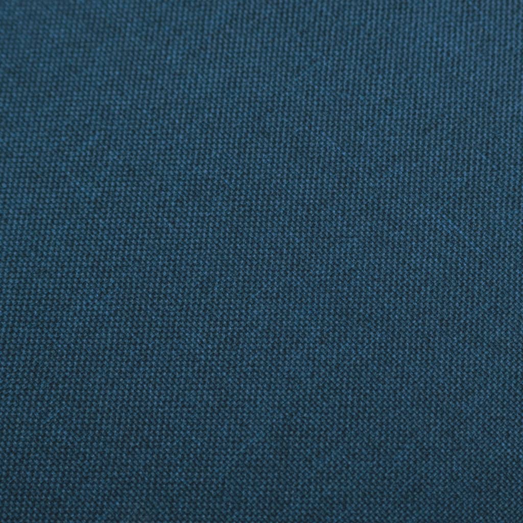 barstole 2 stk. stof blå