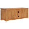 tv-skab 110x30x40 cm massivt teaktræ