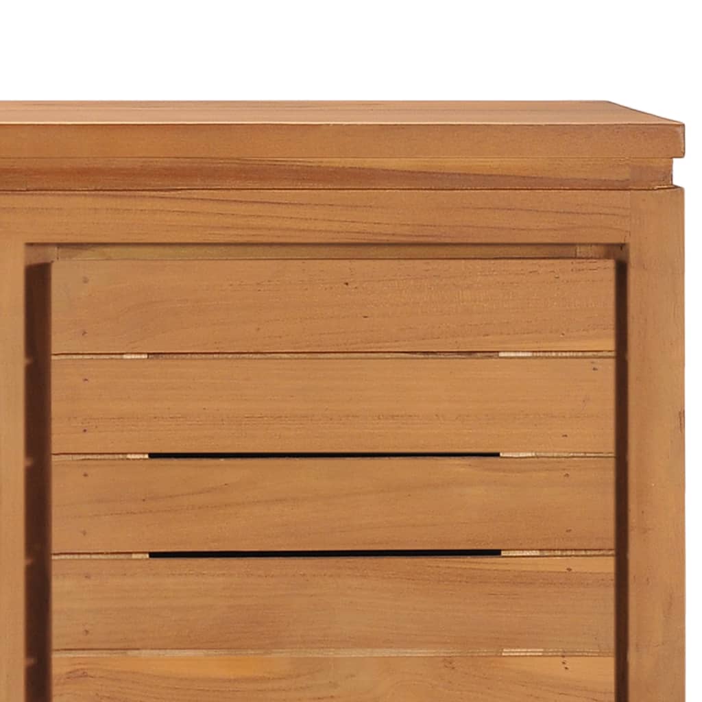 tv-skab 110x30x40 cm massivt teaktræ