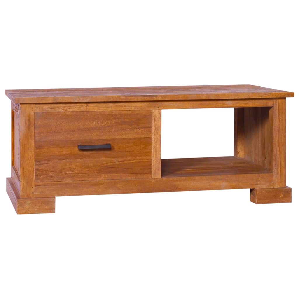 tv-skab 90x50x37 cm massivt teaktræ
