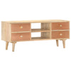 tv-skab 110x30x45 cm massivt mangotræ