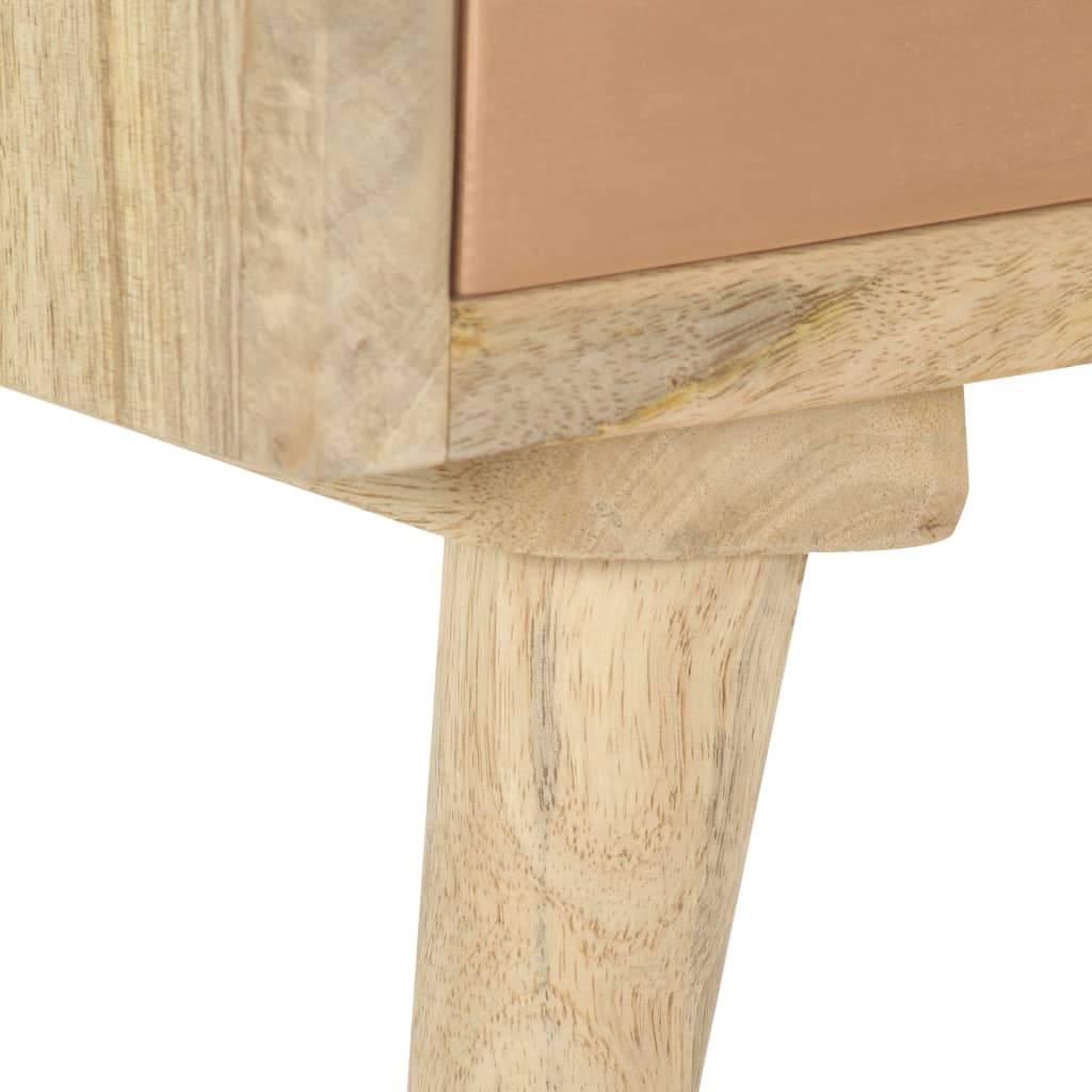 tv-skab 110x30x45 cm massivt mangotræ