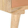 tv-skab 110x30x45 cm massivt mangotræ