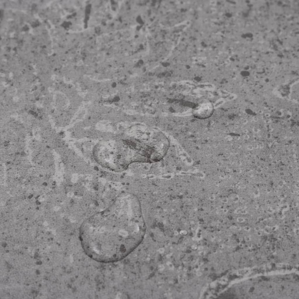 selvklæbende gulvbrædder 5,02 m² 2 mm PVC cementbrun