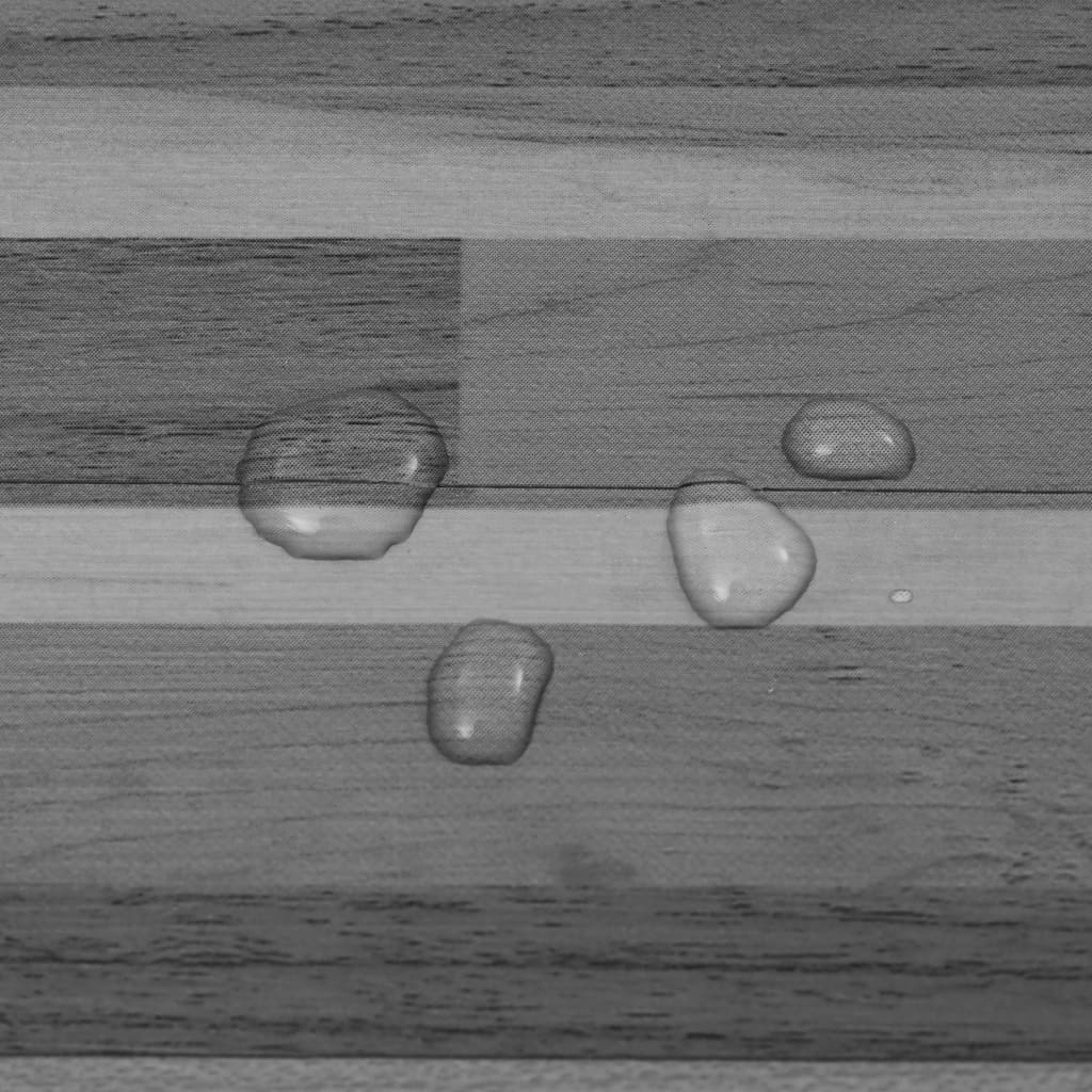 selvklæbende gulvbrædder 5,02 m² 2 mm PVC gråstribet