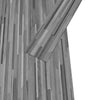 selvklæbende gulvbrædder 4,46 m² 3 mm PVC stribet grå