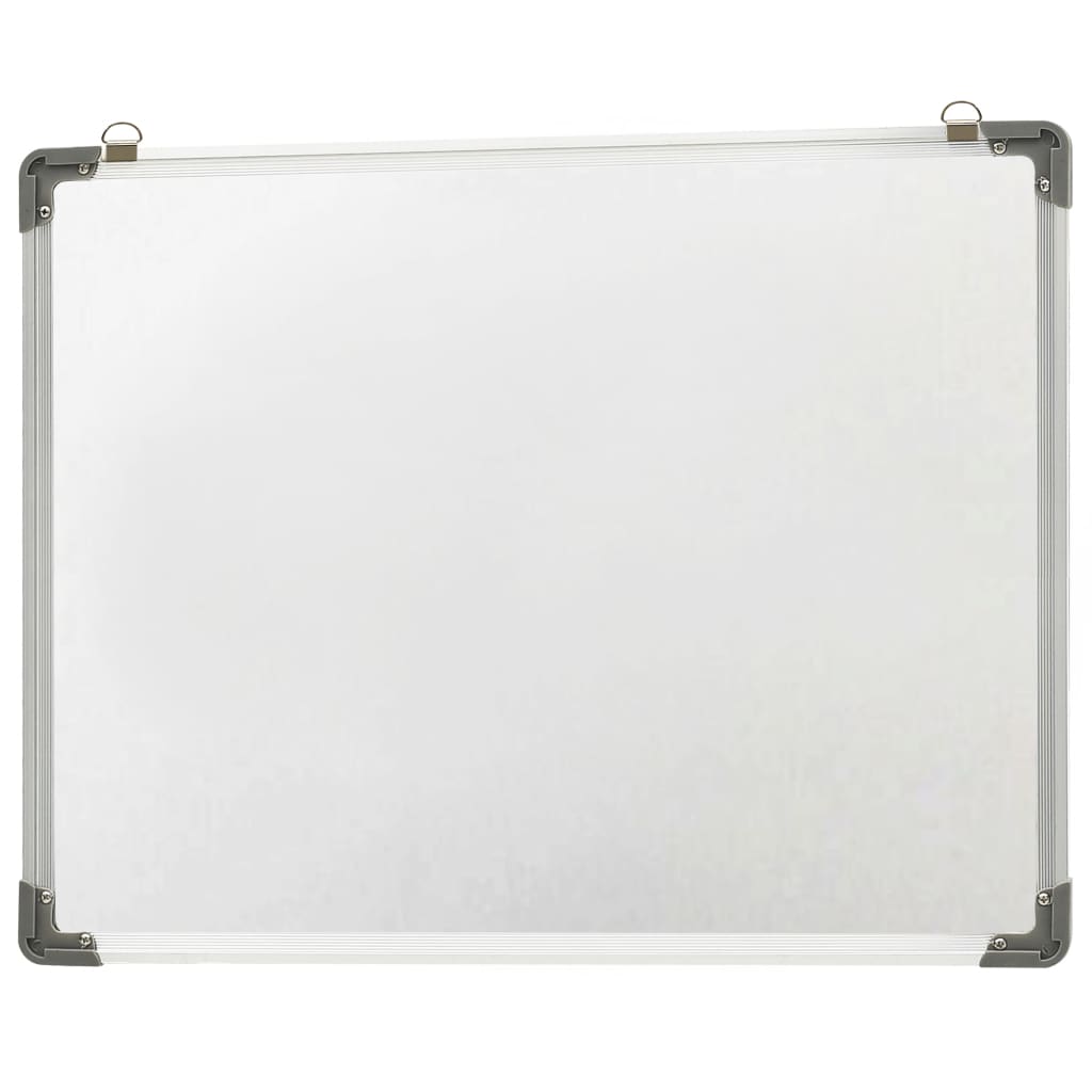 magnetisk whiteboard 90x60 cm stål hvid