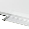 magnetisk whiteboard 90x60 cm stål hvid