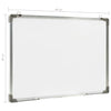 magnetisk whiteboard 90x60 cm stål hvid