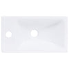 håndvask 400x220x90 mm SMC hvid