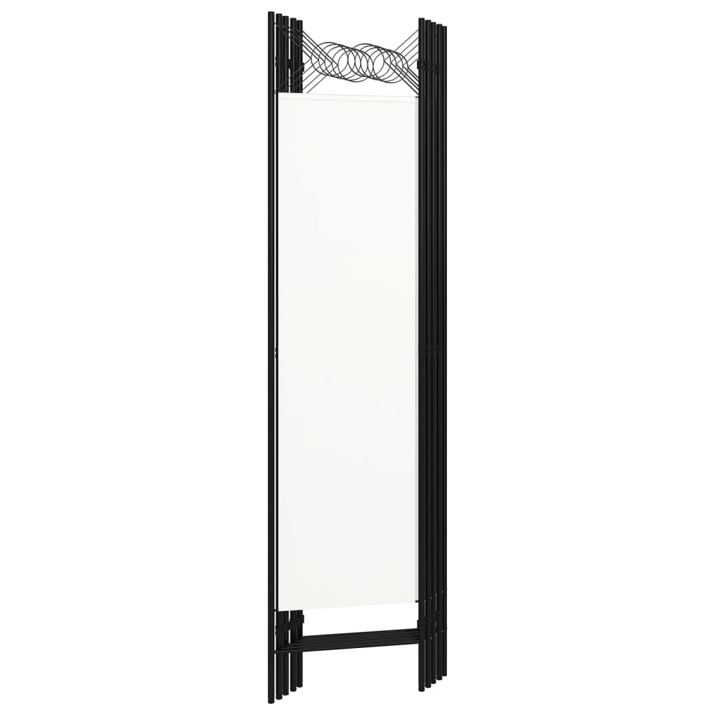5-panels rumdeler 200 x 180 cm hvid