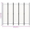 5-panels rumdeler 200 x 180 cm hvid