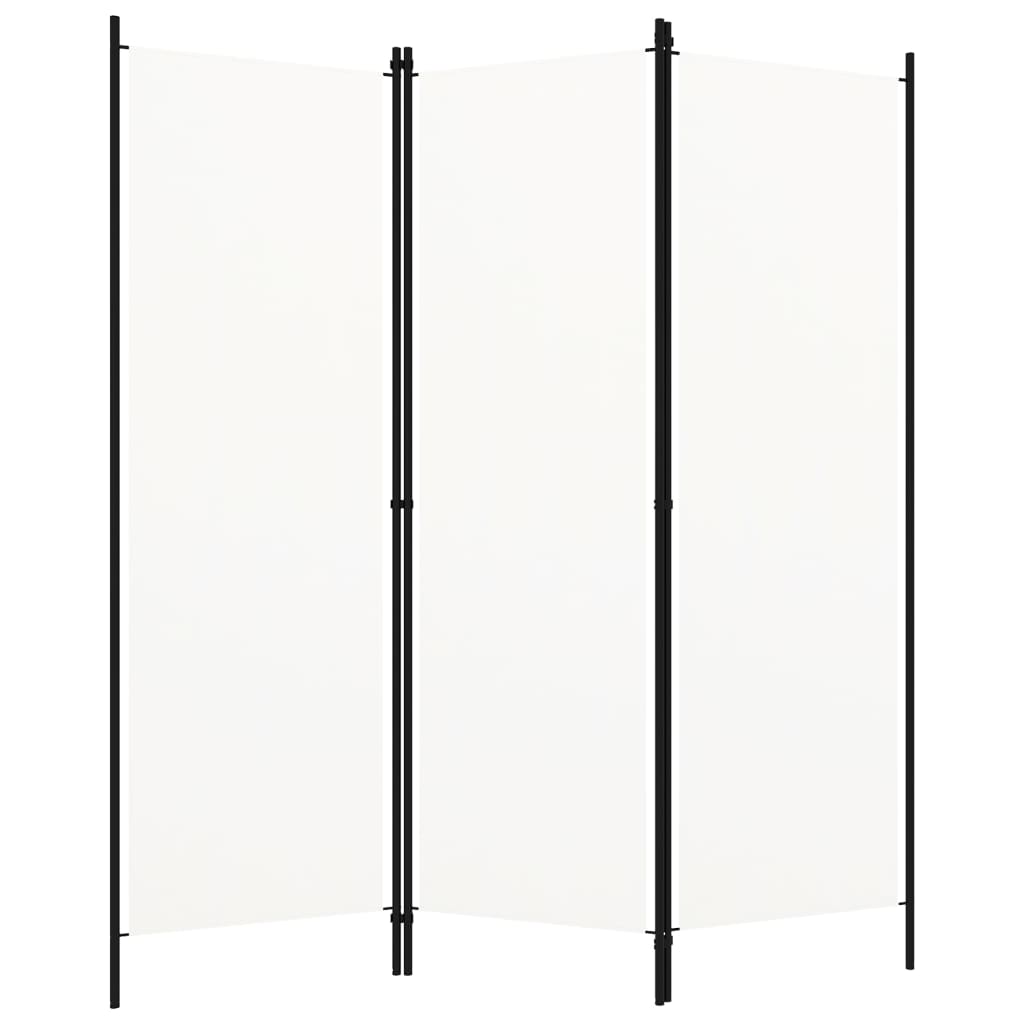 3-panels rumdeler 150 x 180 cm hvid