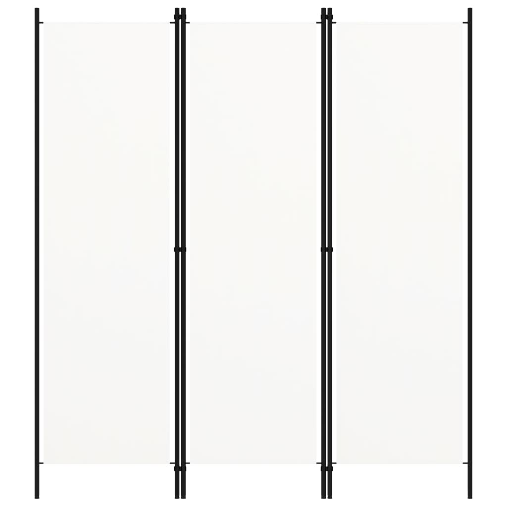3-panels rumdeler 150 x 180 cm hvid