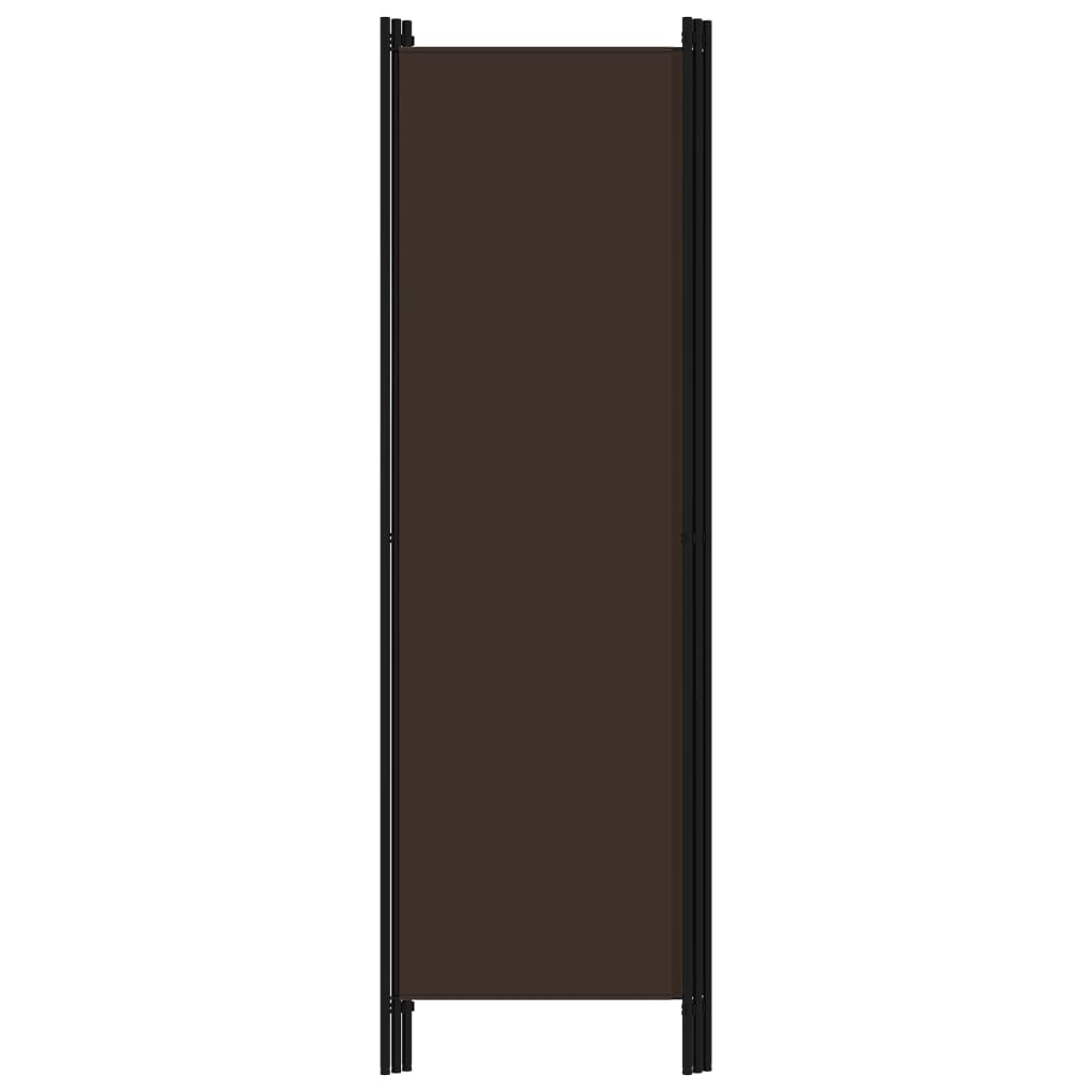 3-panels rumdeler 150 x 180 cm brun