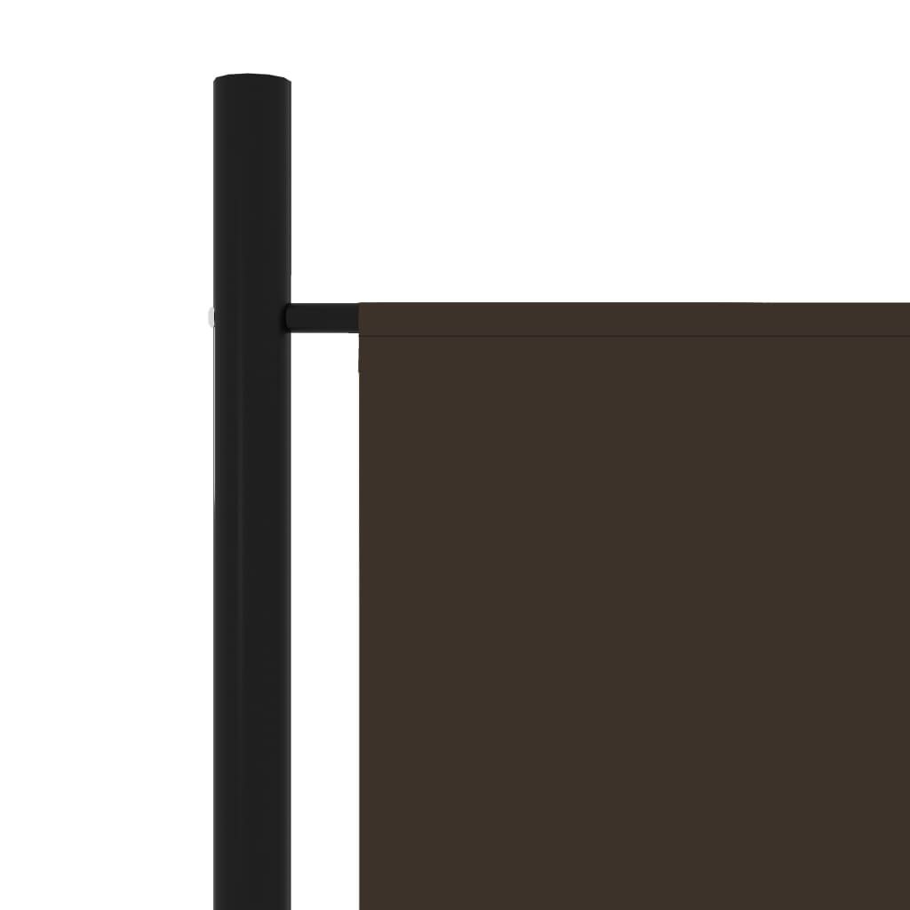3-panels rumdeler 150 x 180 cm brun