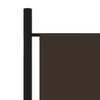 3-panels rumdeler 150 x 180 cm brun