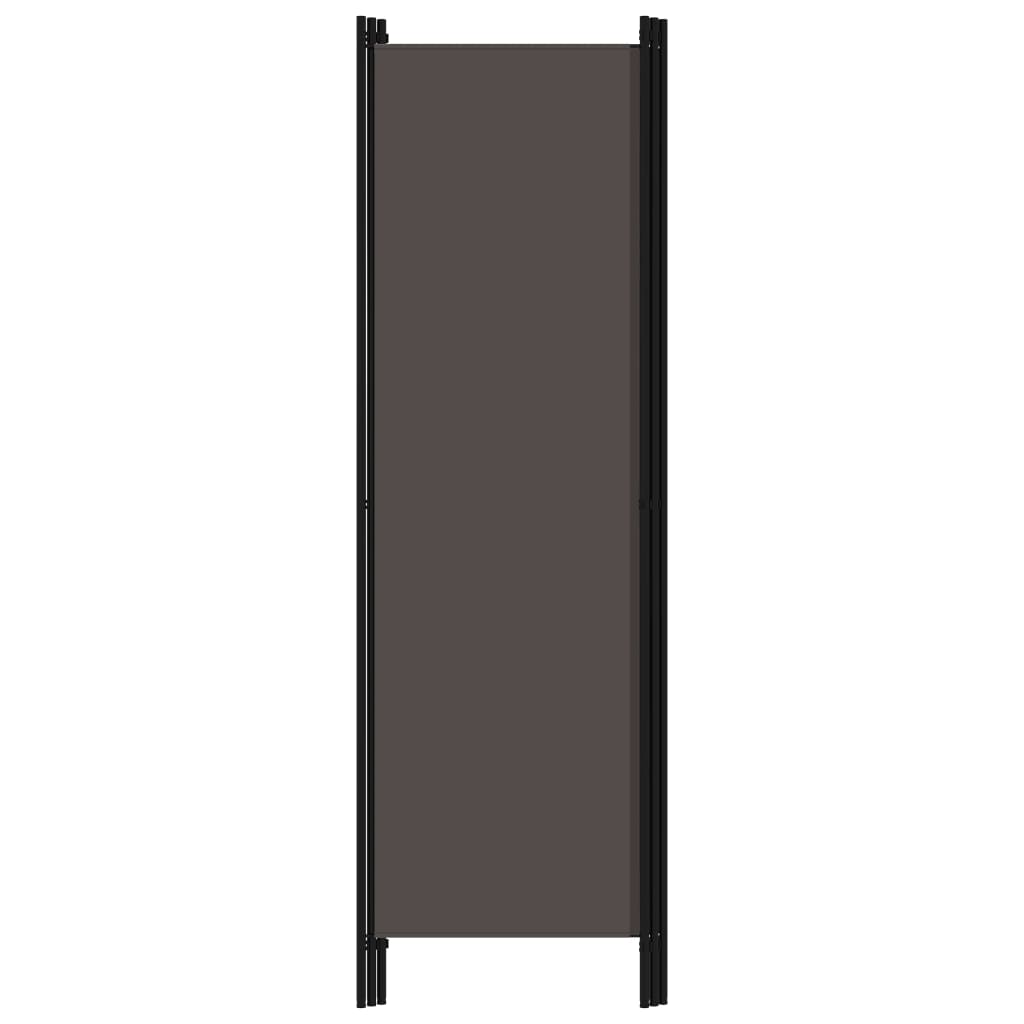 3-panels rumdeler 150 x 180 cm antracitgrå