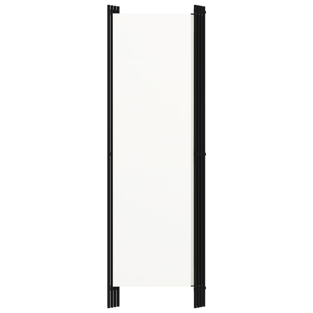 4-panels rumdeler 200 x 180 cm hvid