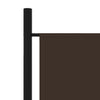 4-panels rumdeler 200 x 180 cm brun