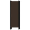 5-panels rumdeler 250 x 180 cm brun