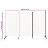 3-panels rumdeler 260x180 cm stof hvid