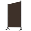 3-panels rumdeler 260 x 180 cm brun