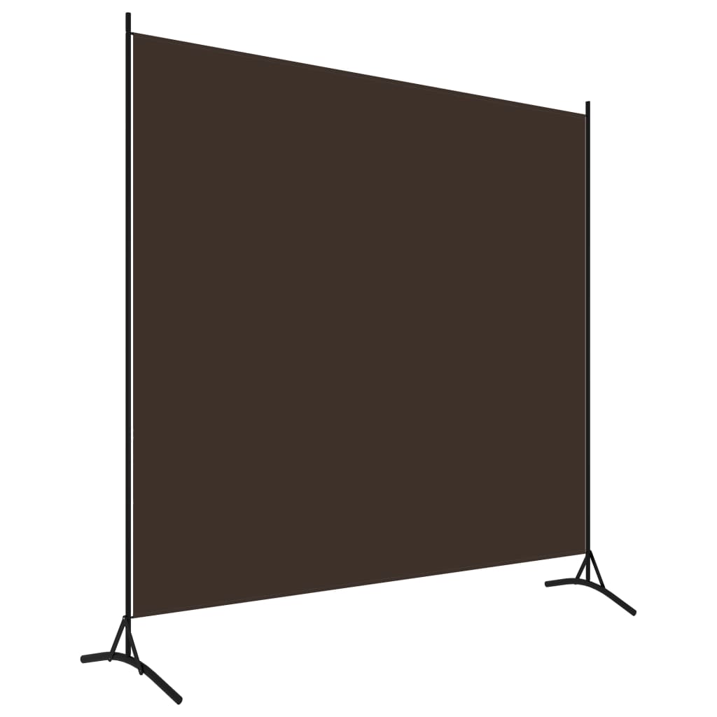 rumdeler 175x180 cm stof brun