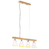 industriel loftlampe E27 mangotræ hvid