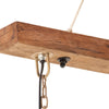 industriel hængelampe 25 W 109 cm E27 messingfarvet