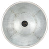 industriel hængelampe 25 W rund 40 cm E27 sølvfarvet