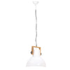 industriel hængelampe 25 W rund 40 cm E27 hvid