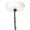 industriel hængelampe 25 W rund 30 cm E27 hvid