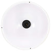 industriel hængelampe 25 W rund 30 cm E27 hvid