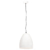 industriel hængelampe 25 W rund 42 cm E27 hvid