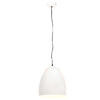 industriel hængelampe 25 W rund 42 cm E27 hvid